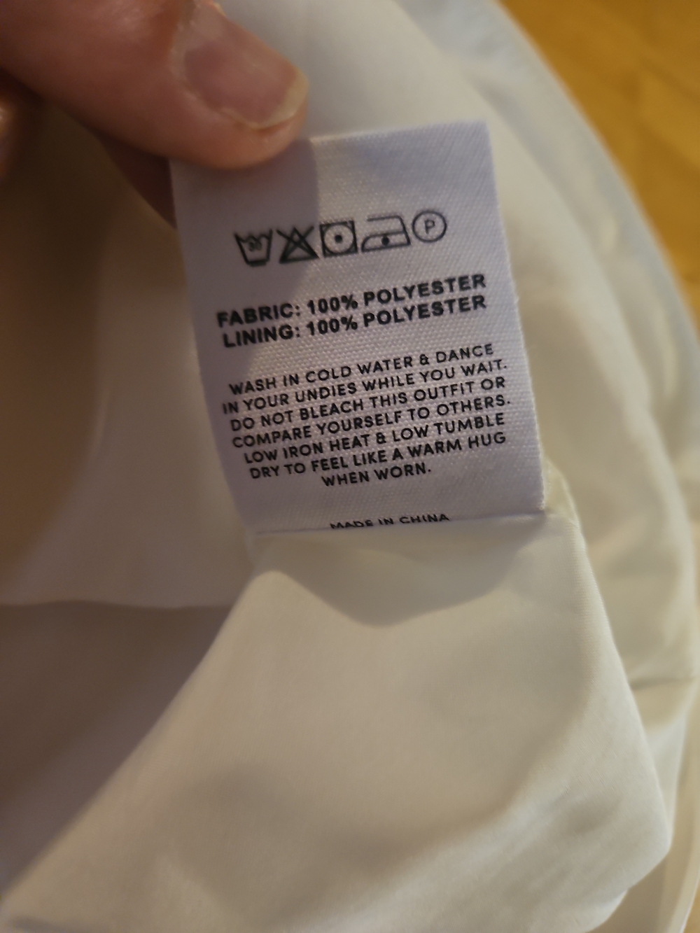 Women's Peppermayo Mini Dress- White Bow - Picture 6 of 6